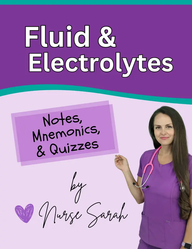 Fluid and Electrolytes Notes & Mnemonics