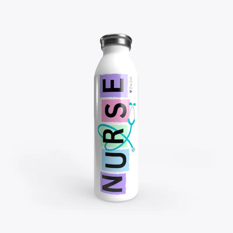 Nurse Water Bottle Tumbler - Nurse Sarah